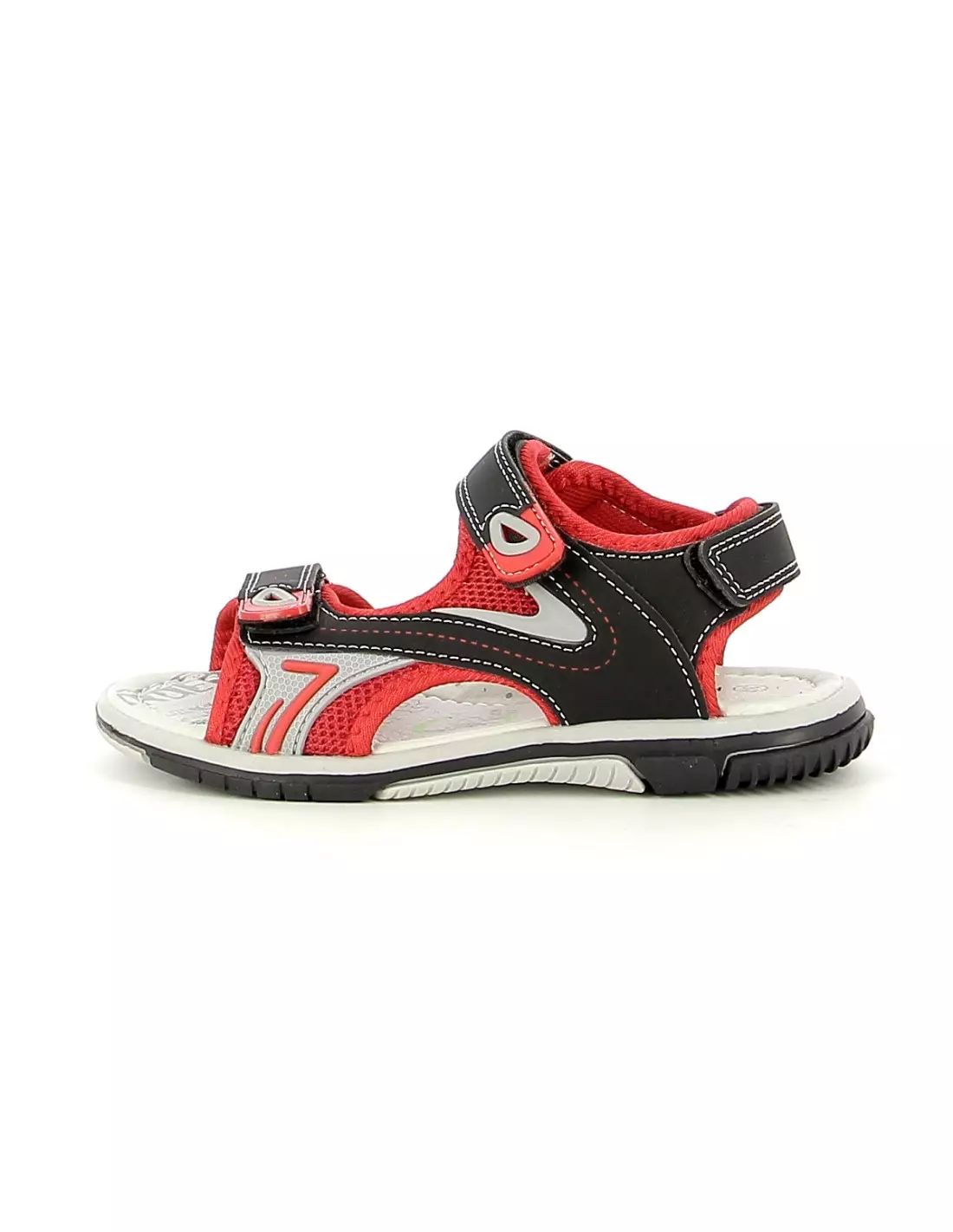 BBS B611010 - Sandales & nu-pieds Blackred