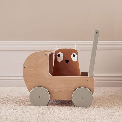 Kids Concept Dukkevogn natur