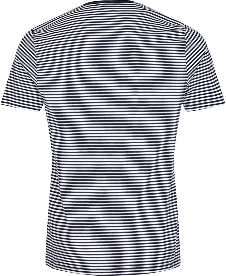 Magasin du Nord Collection Marvin stripe t-shirt - Organic GOTS Navy blazer / bright white stripe