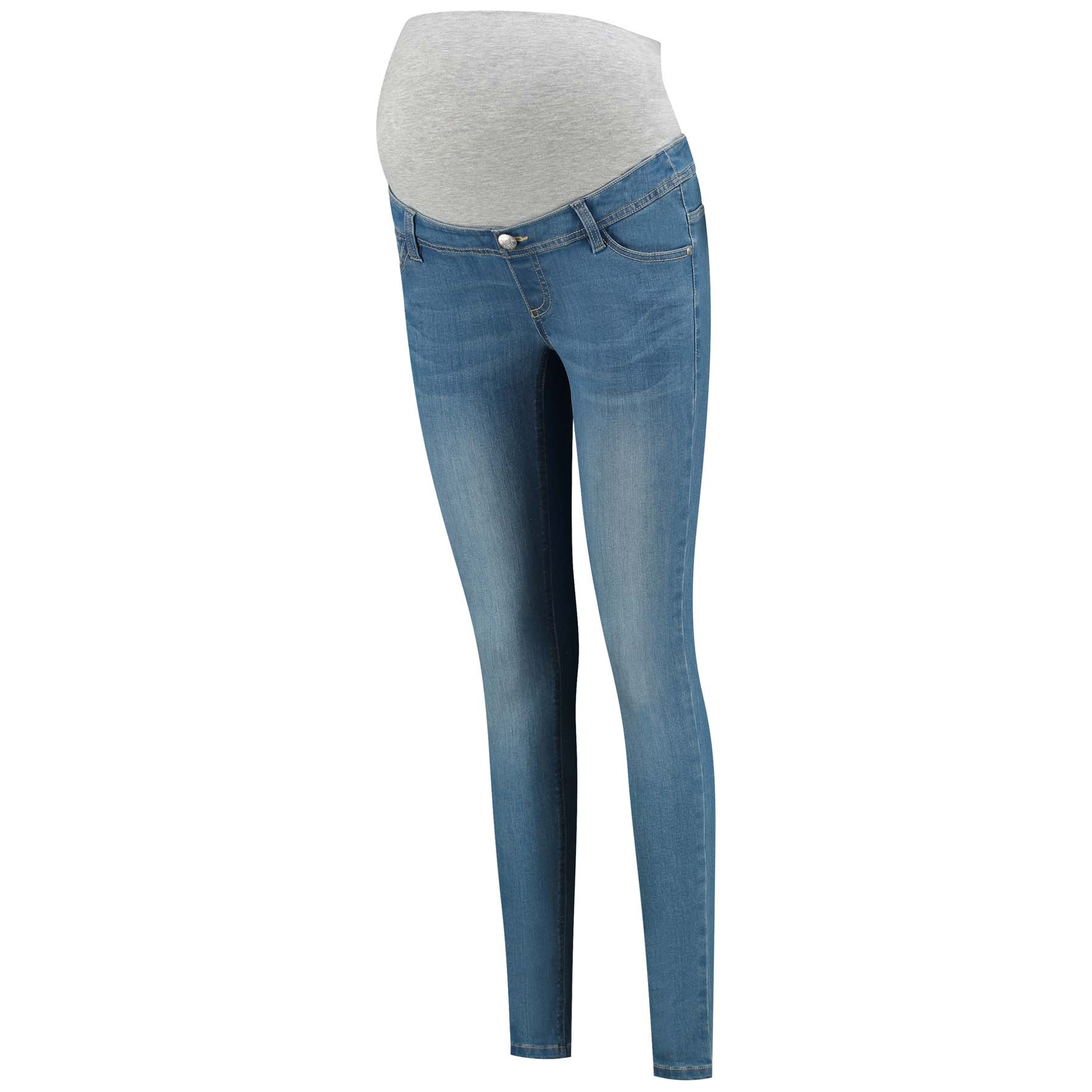 Prénatal zwangerschapsjeans lang effen denim
