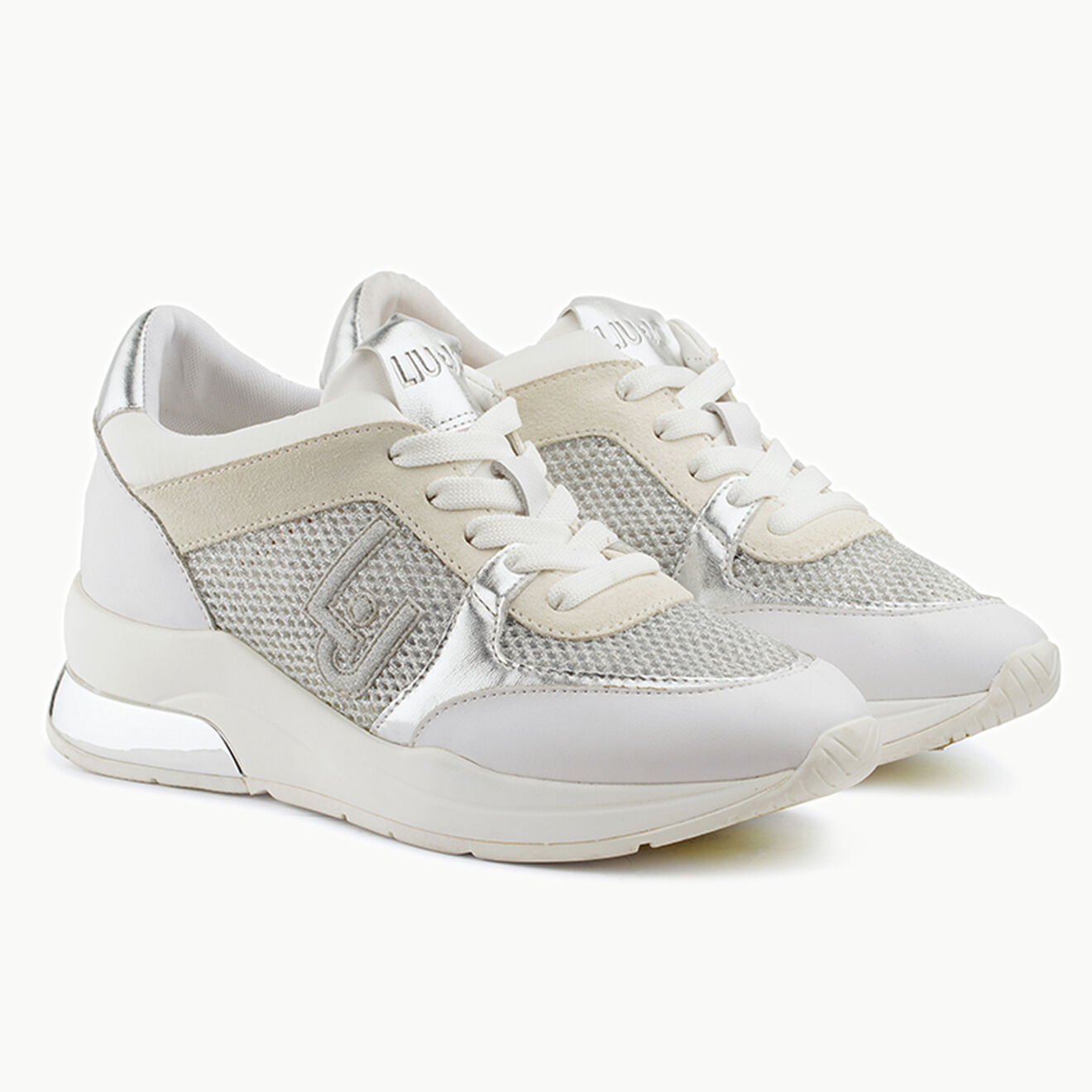 Liu-Jo Sneakerss Karlie blanches