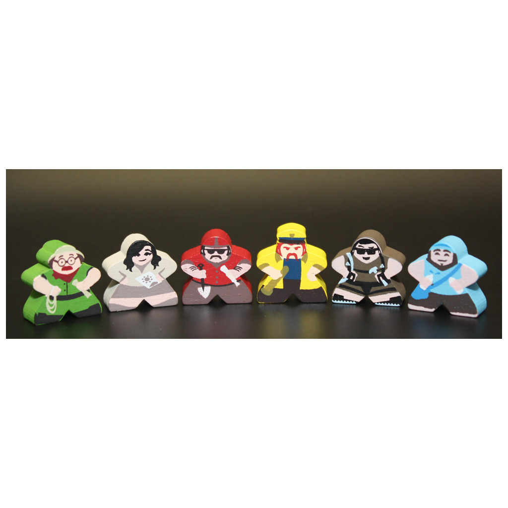 Set de Meeples - Désert Interdit
