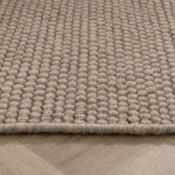 Wollen vloerkleed - Bliss Beige/Bruin
