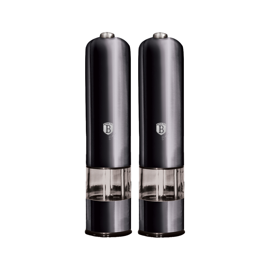 Berlinger Haus Elektrische Salz- und Pfeffermühle-Set Carbon Pro