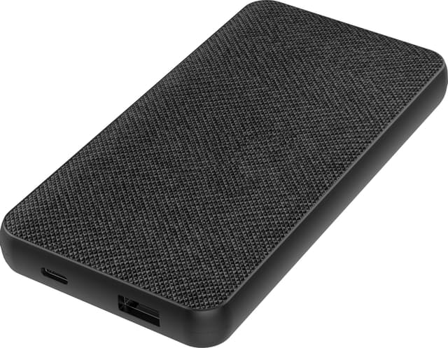 Sandstrøm 10000mAh powerbank med PD (sort)