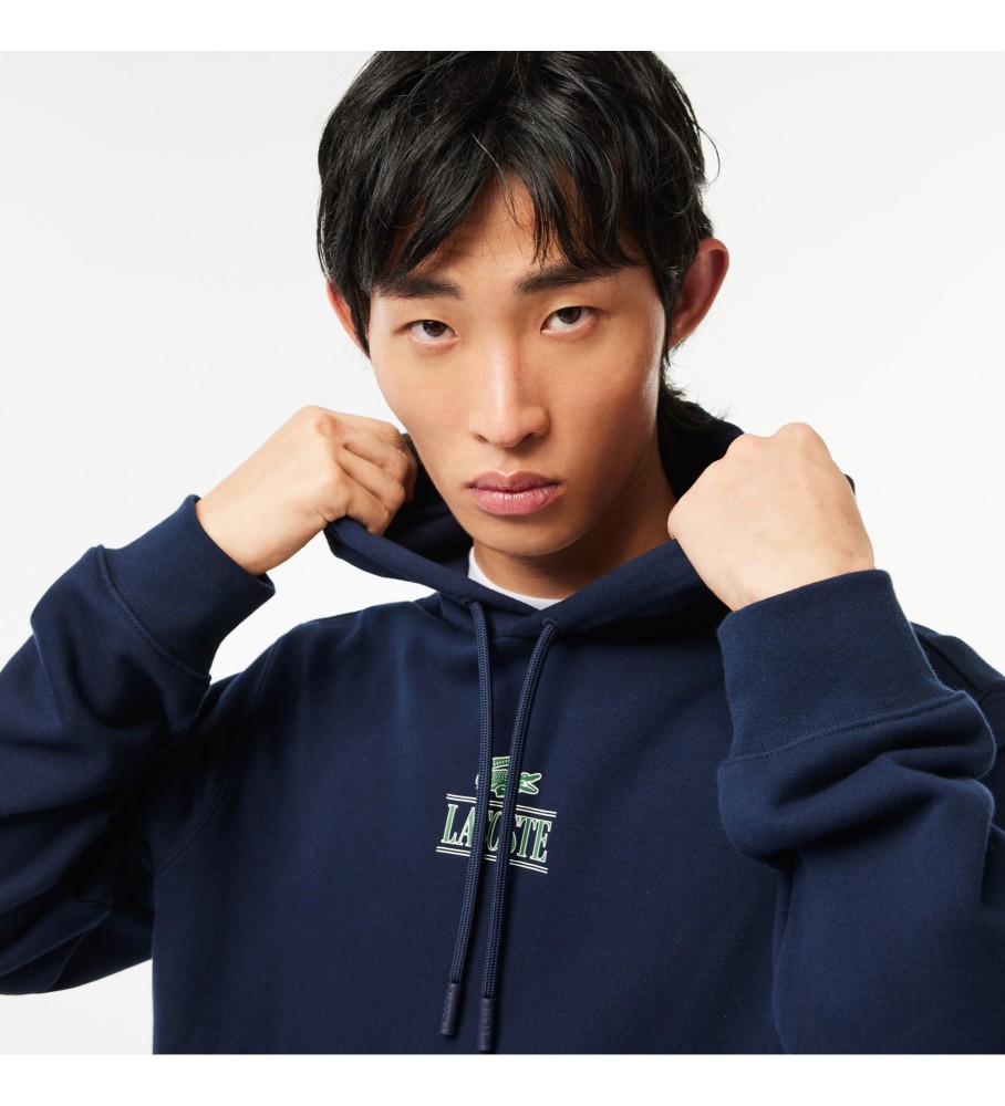 Moletom casual Lacoste azul marinho
