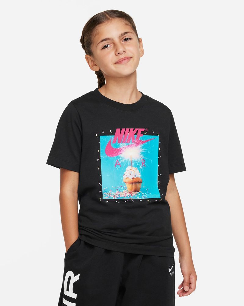 T-shirt Nike Sportswear Noir pour enfant