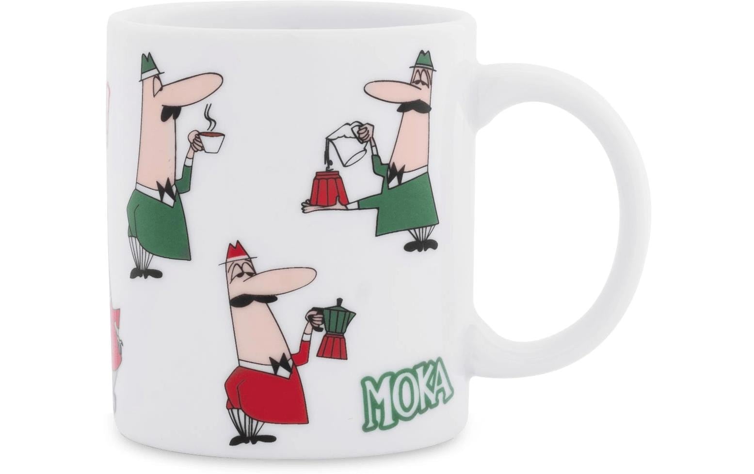 Kaffeetasse Omino 330 ml, 1 Stück, MehrfarbigTricolore Mug Omino