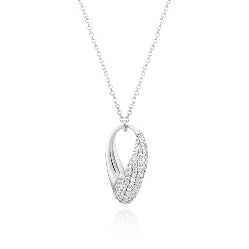 Sif Jakobs Jewellery Glorenza Halskæde, Silver, 45 cm