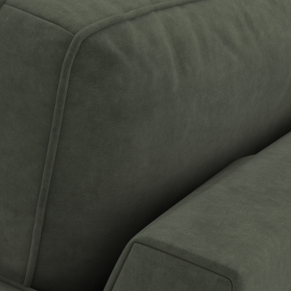 LA REDOUTE INTERIEURS<br>Sofá-cama de veludo, Bultex Cécilia
