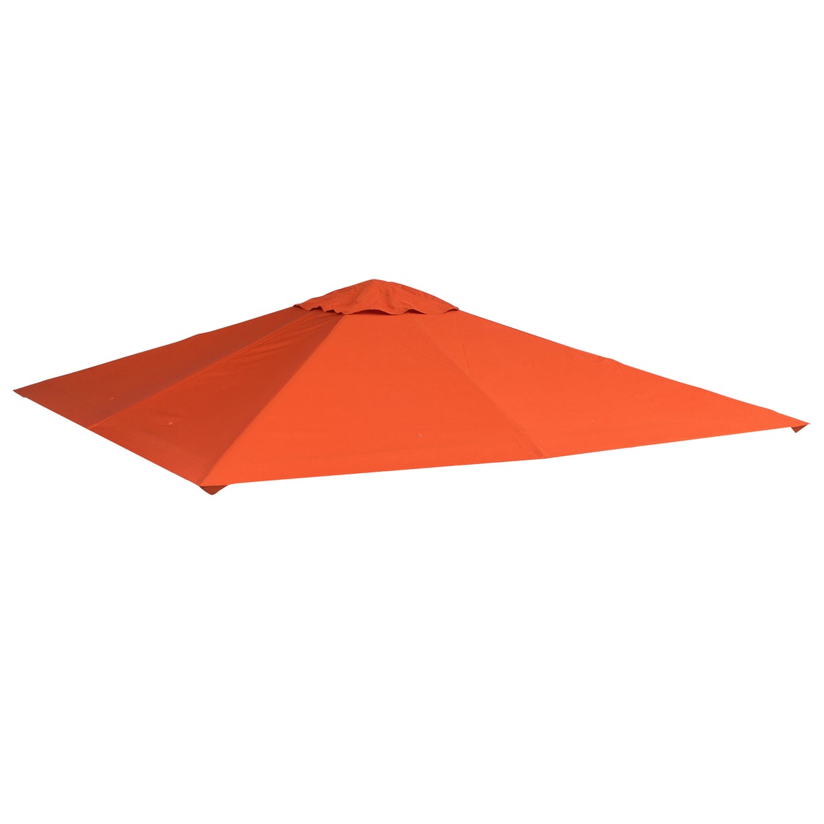 Outsunny vervangingsdak voor tuinpaviljoen, 2,98 x 2,95 m, zonwerend polyester, oranje