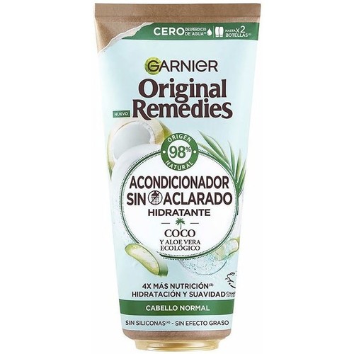 Garnier - Original Remedies Coco Y Aloe Vera Acondicionador Sin Aclarado