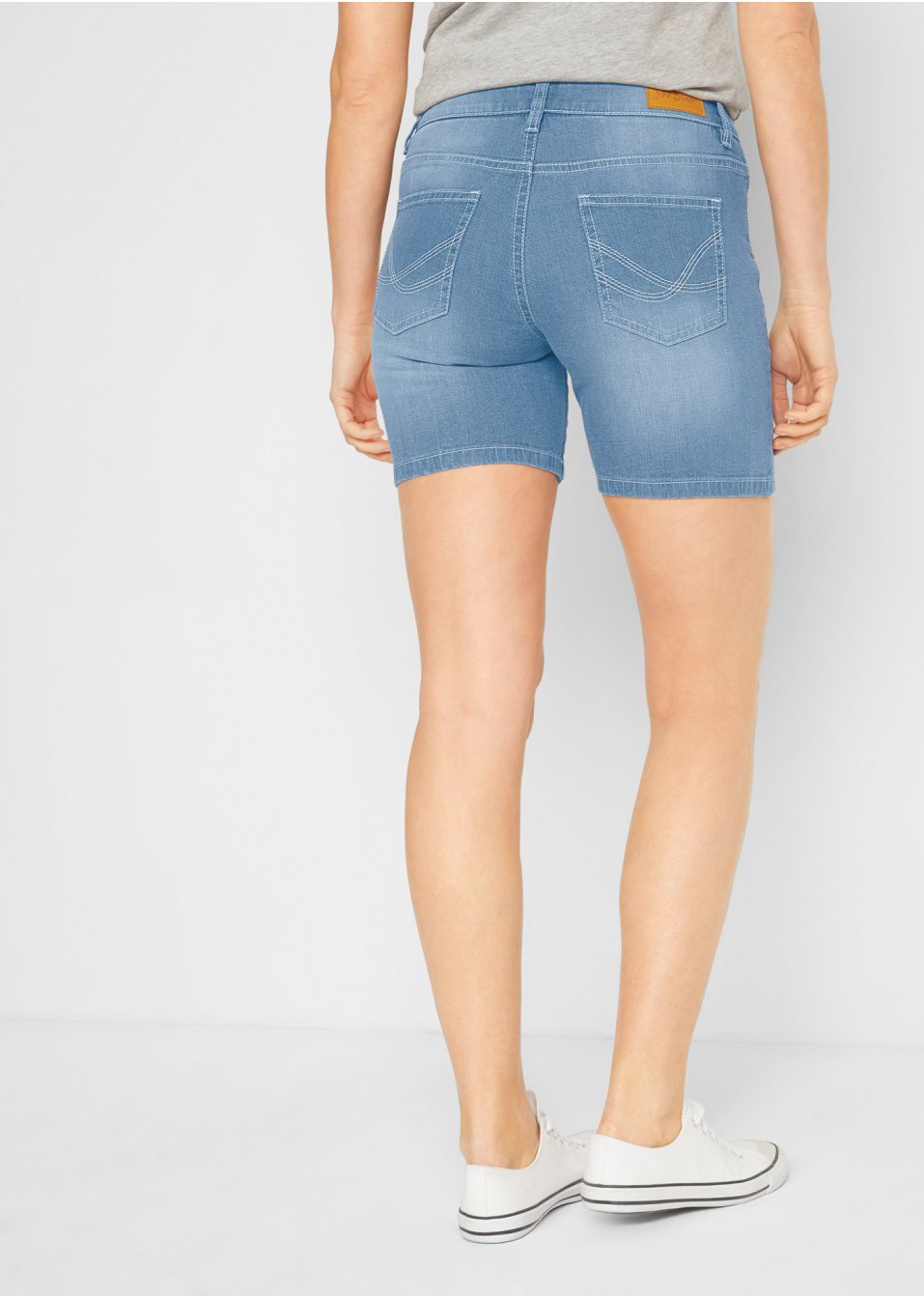 Lot de 2 shorts en jean extensibles