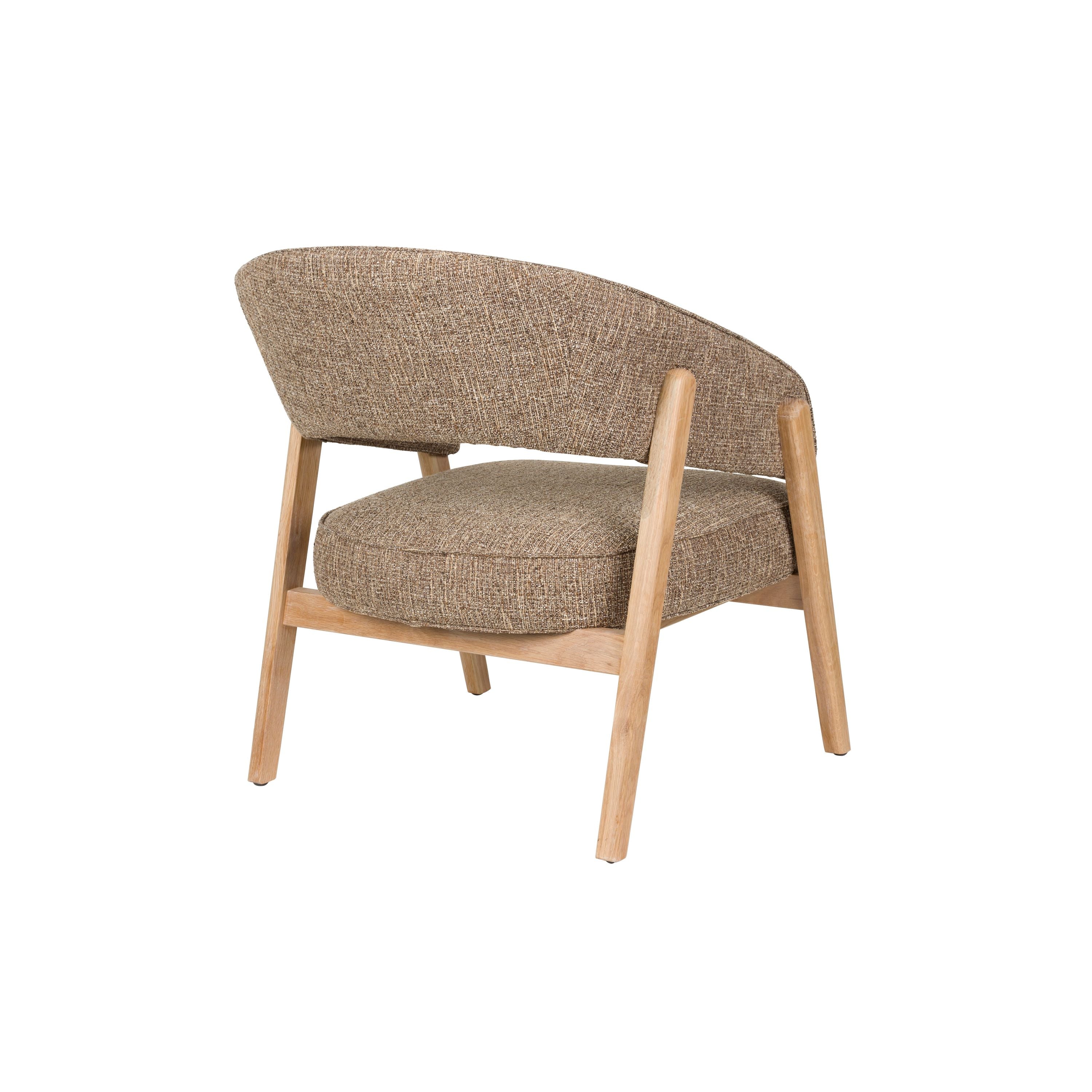 Zuiver Bright Fauteuil Bruin