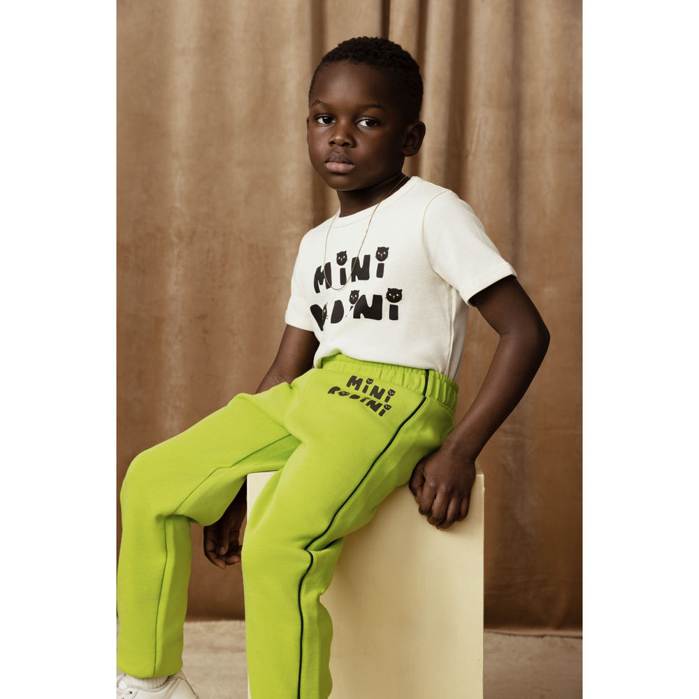 Køb Mini Rodini Offwhite Mini Rodini Cats T-Shirt