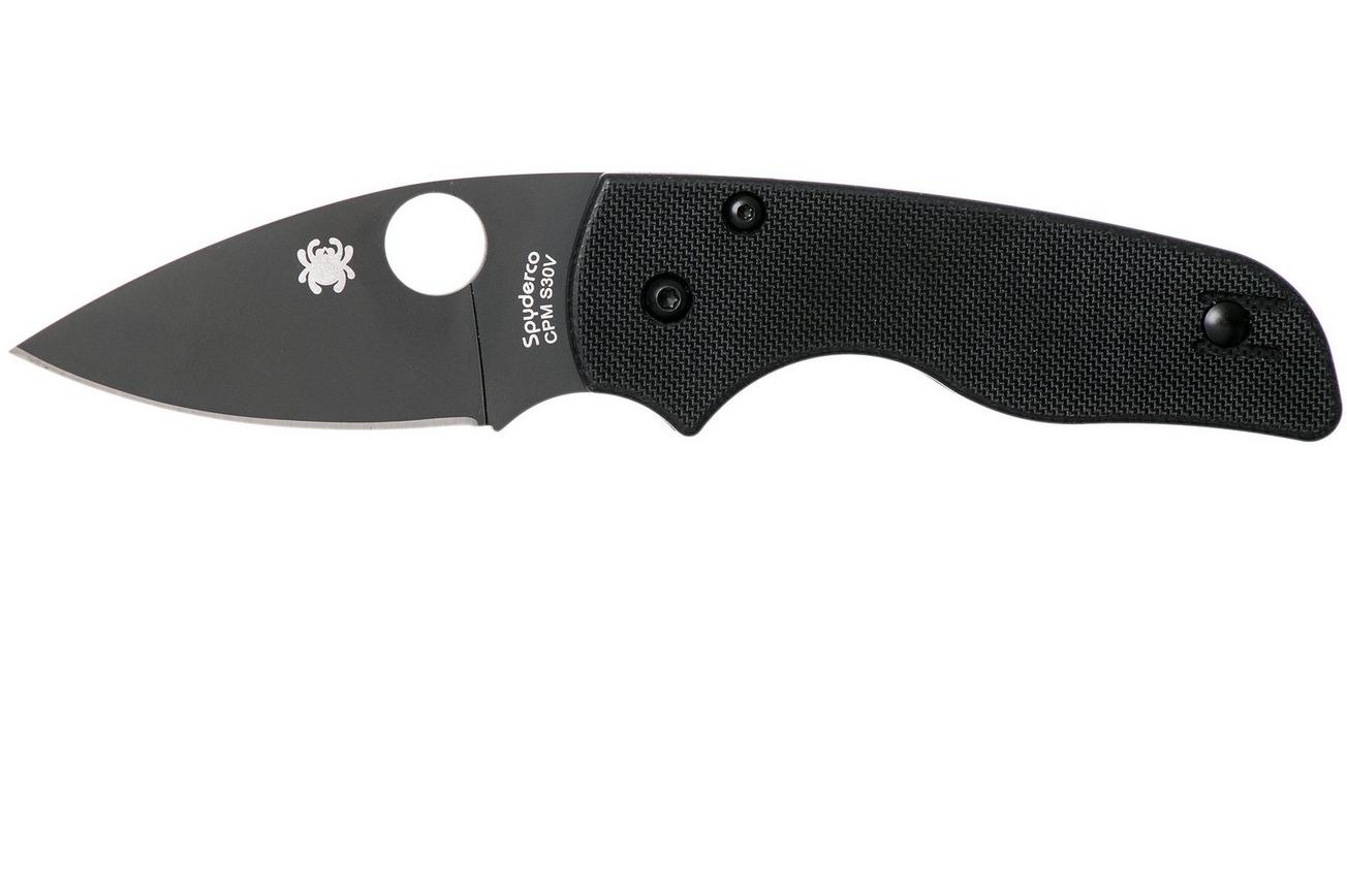 Spyderco Lil' Native Compression Lock Black C230GPBBK zakmes