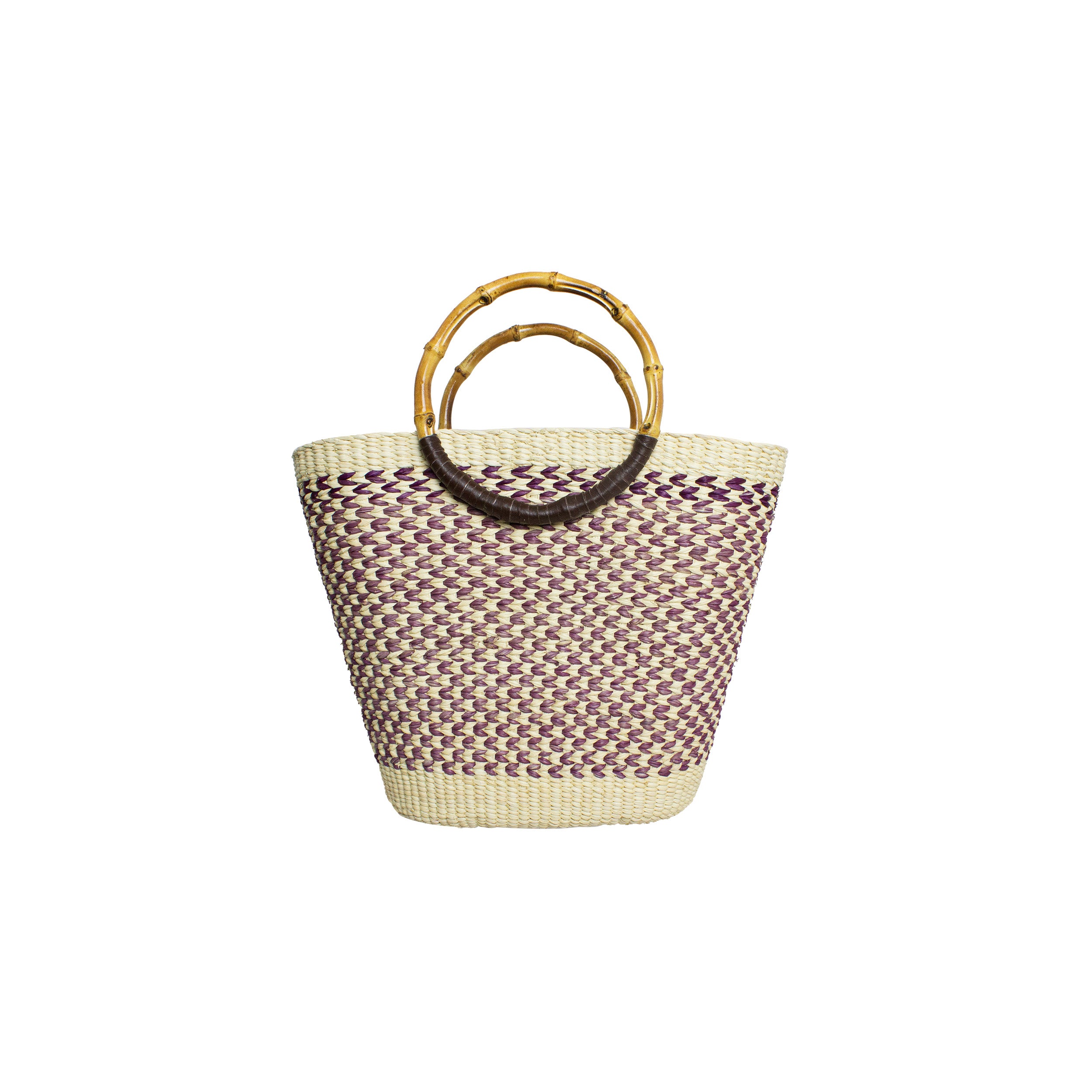 Sac cabas bicolore