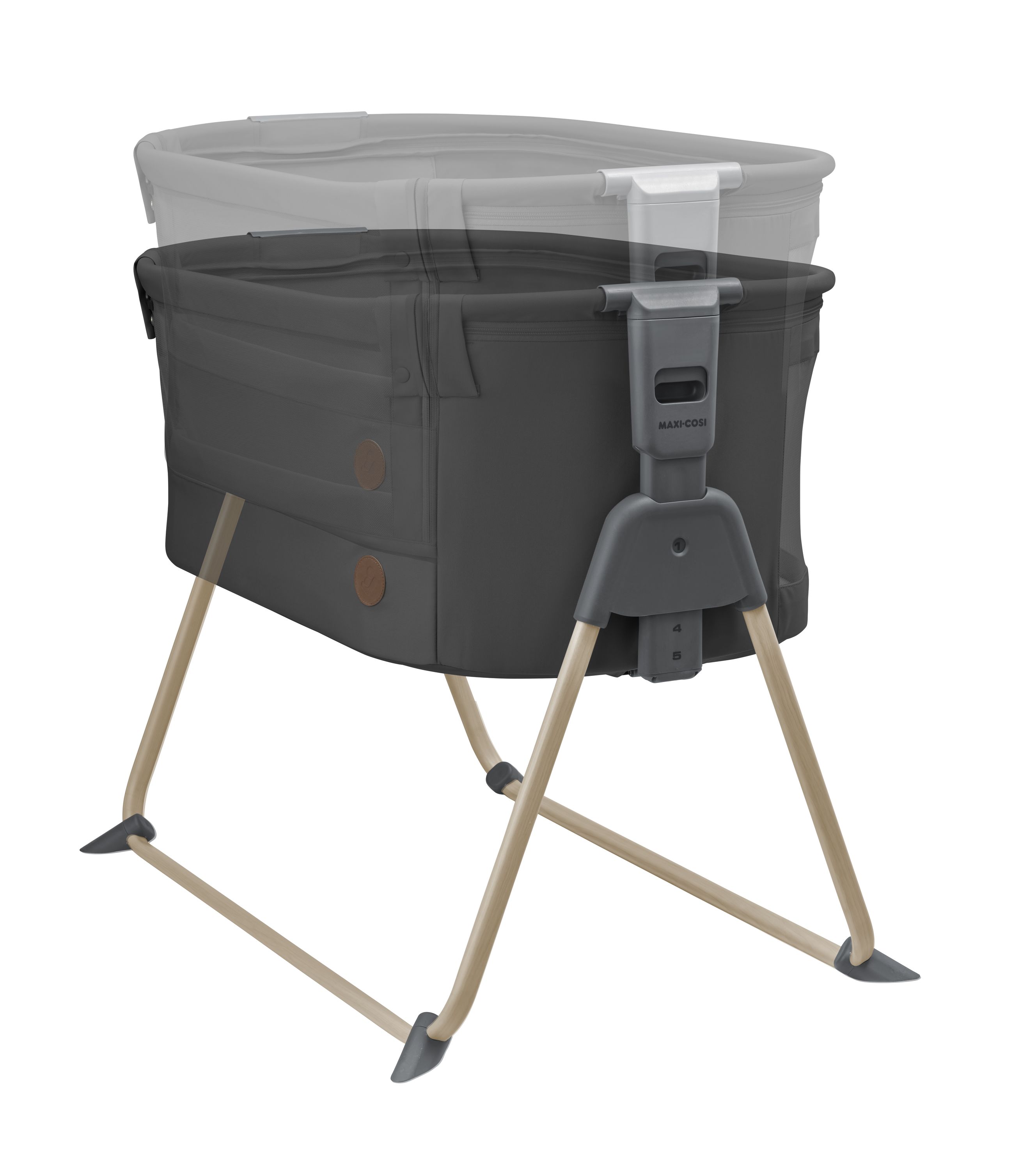 Beistellbett TORI graphit