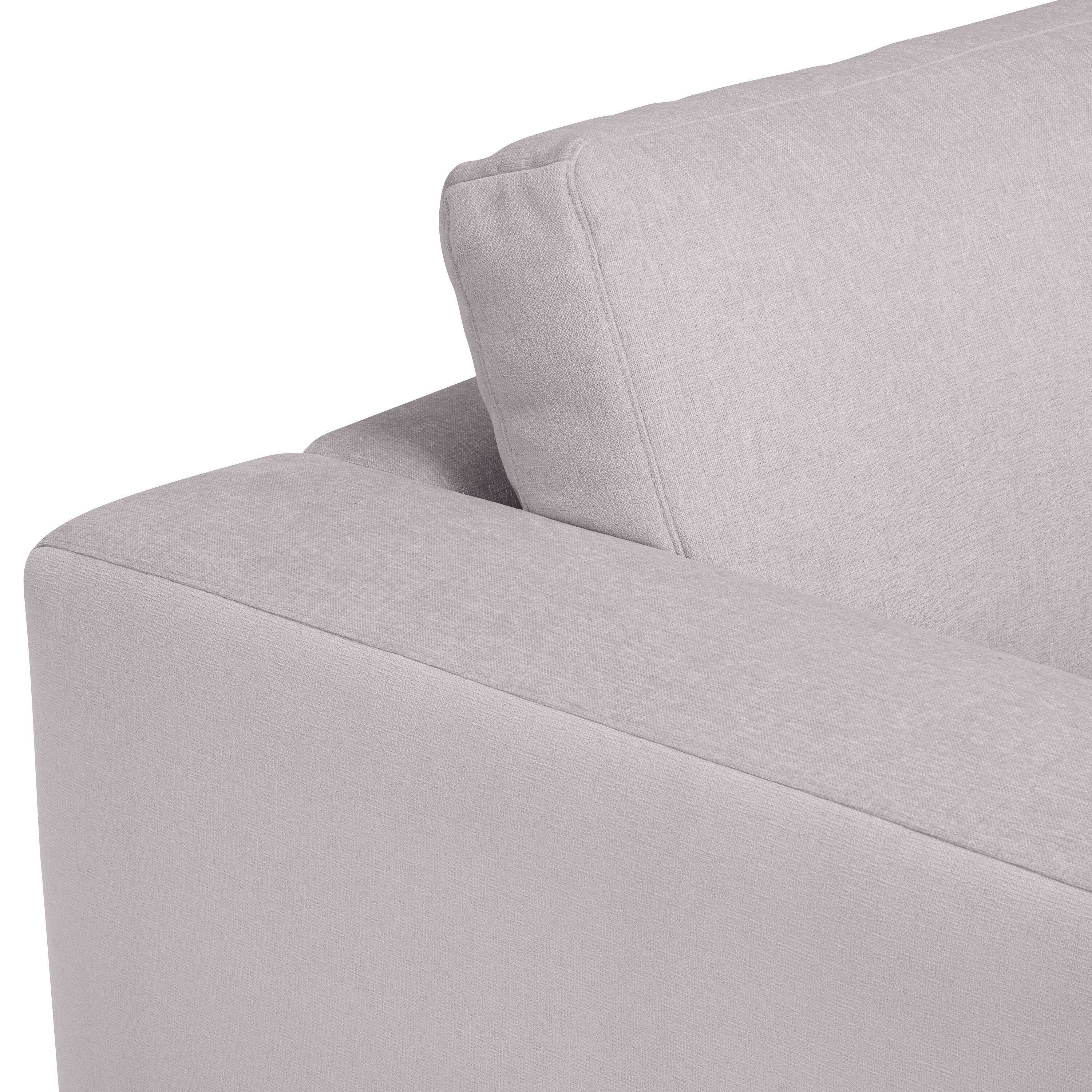 HARRISON 4.5er-Sofa - Hellgrau / B: 350.0 cm x T: 107.0 cm x H: 85.0 cm