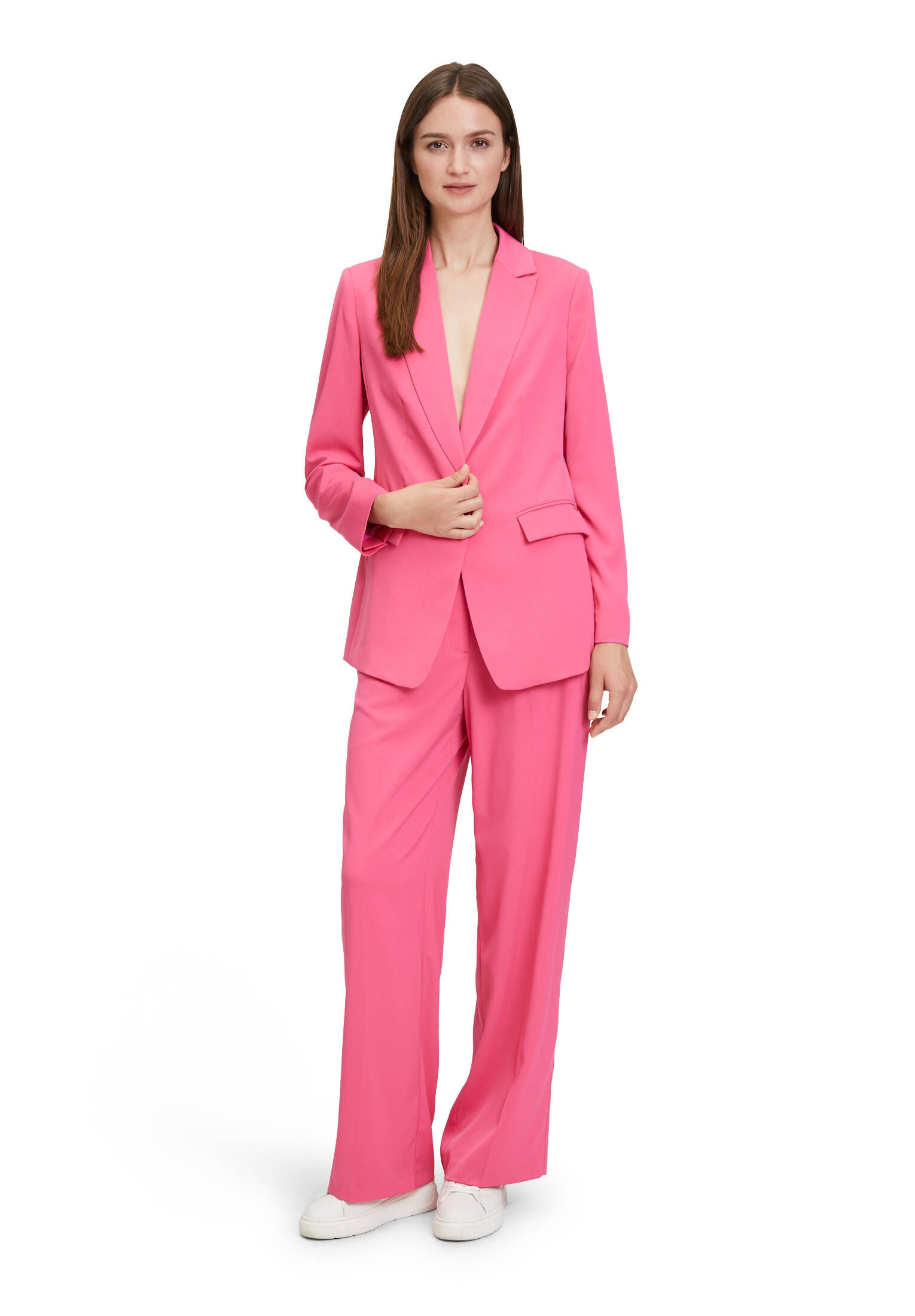 Betty & Co| Damen Stoffhose mit Bundfalten
