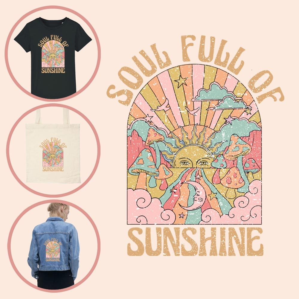 Kleding transfer Sunshine