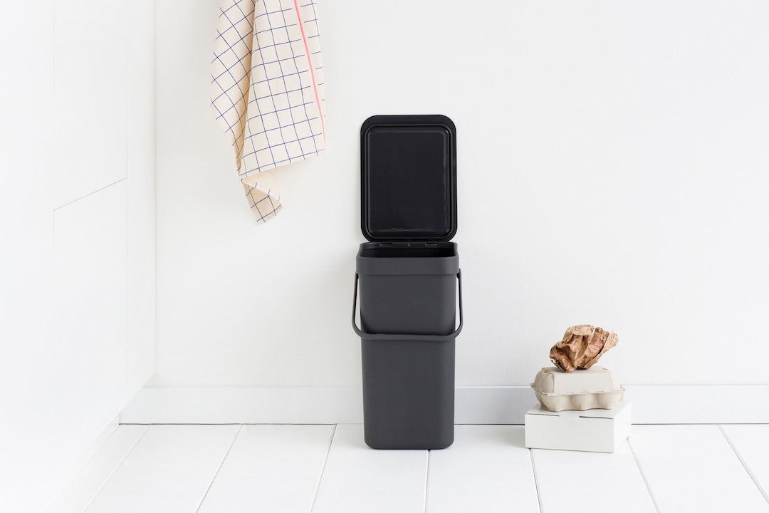 brabantia Abfalleimer SORT & GO 12 Liter Dark Grey