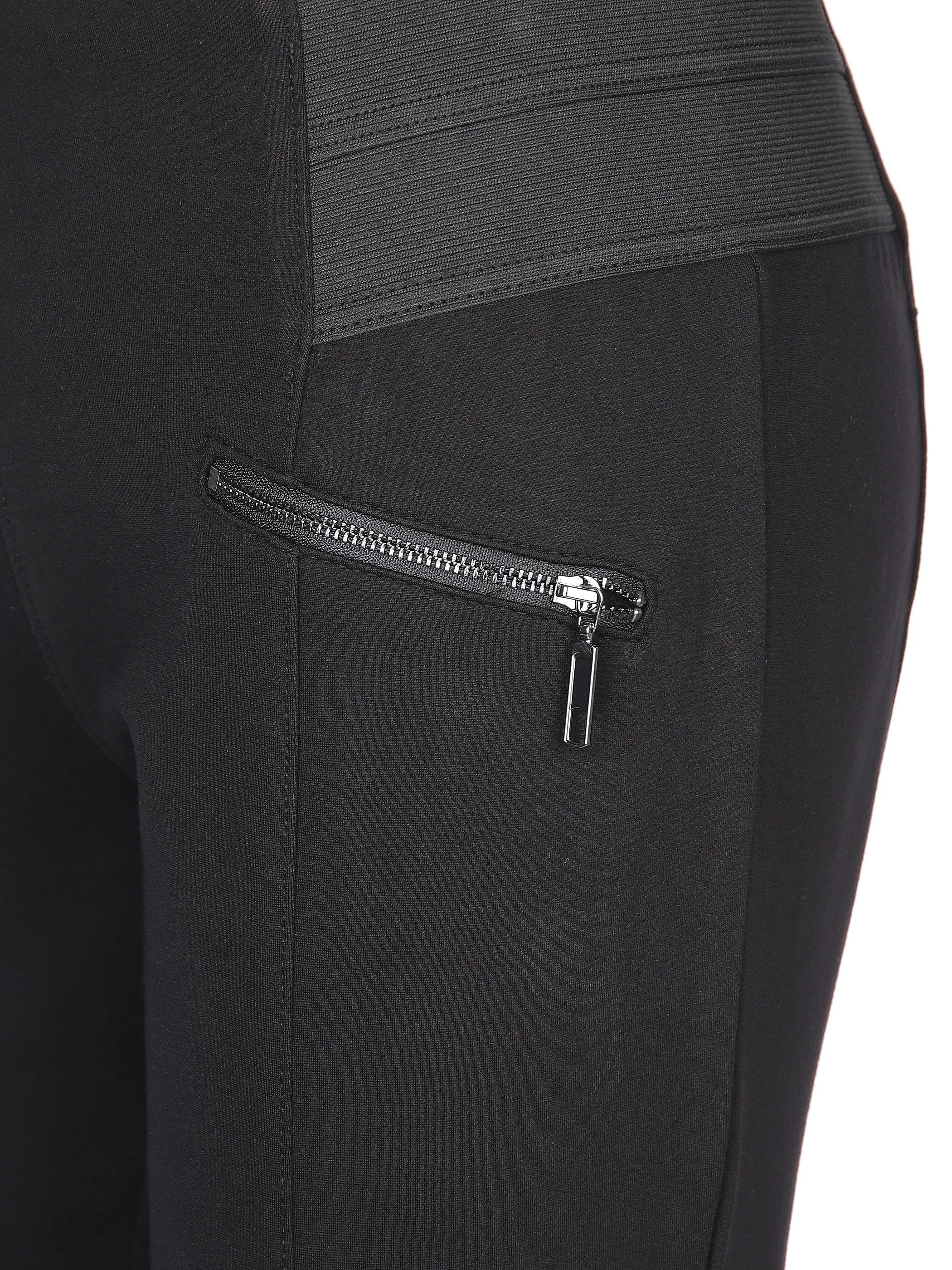 Damen Schlupfhose mit Gummidetails