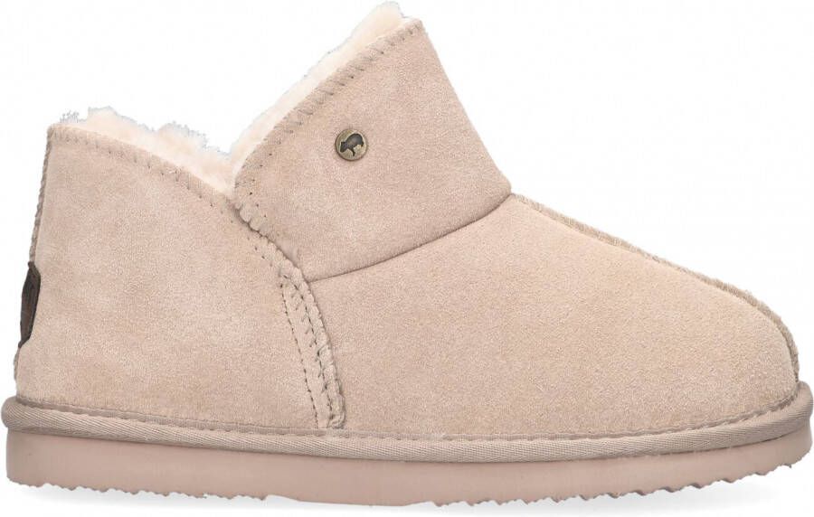 WARMBAT Pantoffels Dames Willow Maat: 37 Materiaal: Suède Kleur: Beige