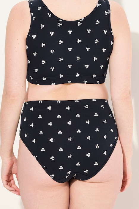 Slips, 2er-Pack, uni/Ringel, Biobaumwolle