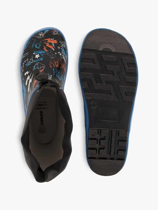 Cortina Gummistiefel Schwarz