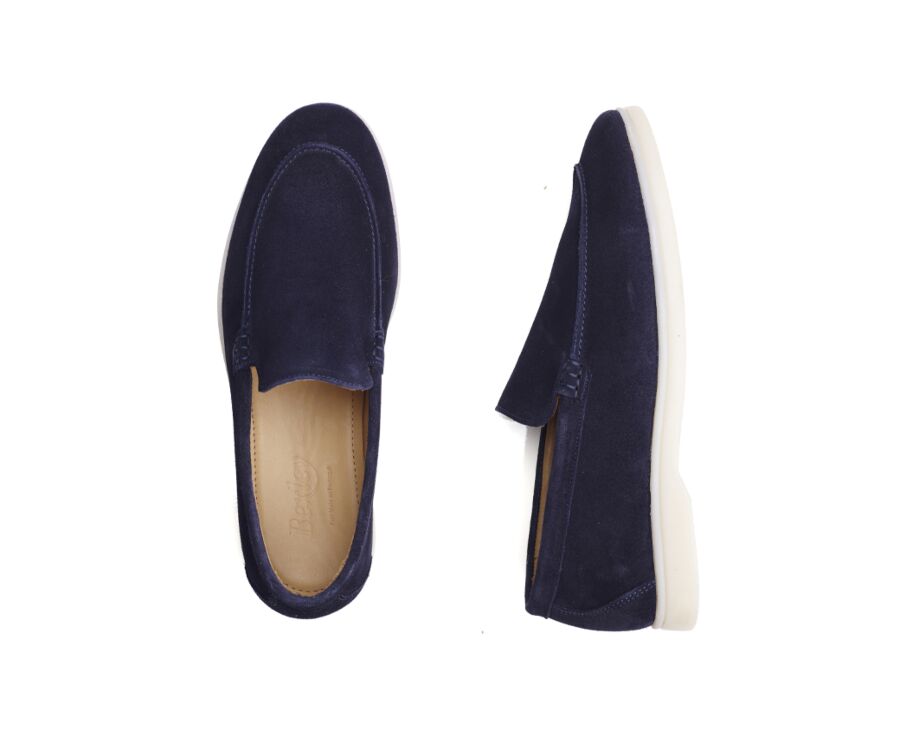 Mocassin homme Velours Marine - MANASOTA II