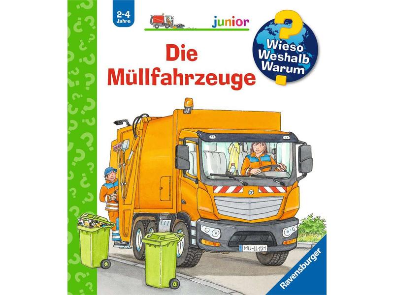 Ravensburger Kinder-Sachbuch WWW Die Müllfahrzeuge Die Sachbuchreihe für Kinder von 2 bis 4 Jahren