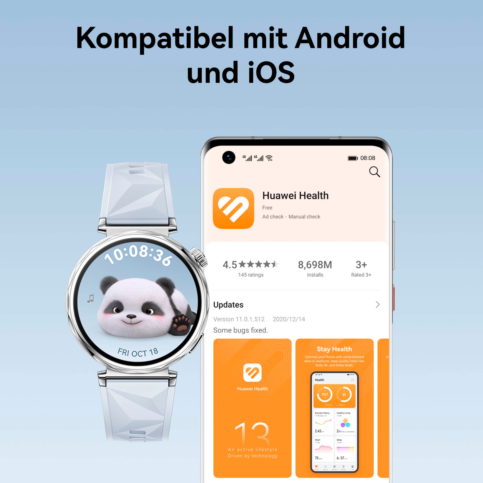 Huawei Smartwatch »Watch GT5 41MM« (3,35 cm / 1,32 ″)