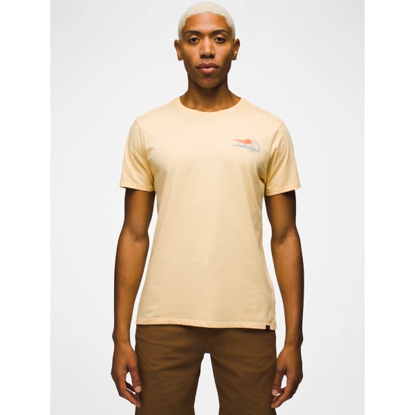 T-shirt PRANA EVERYDAY SESSIONS SS TEE SUN KISSED