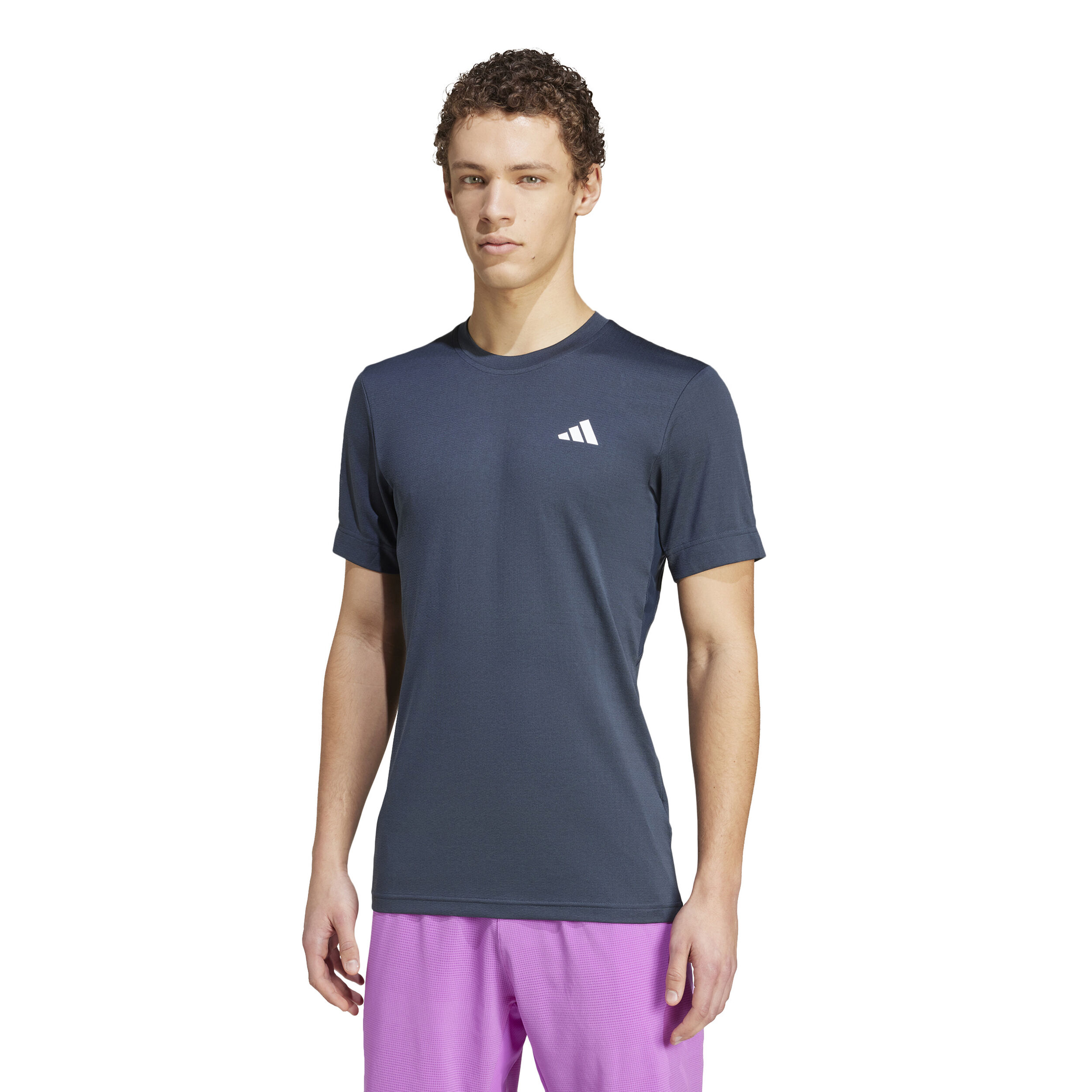 adidas Freelift T-shirt Hommes - Bleu Foncé