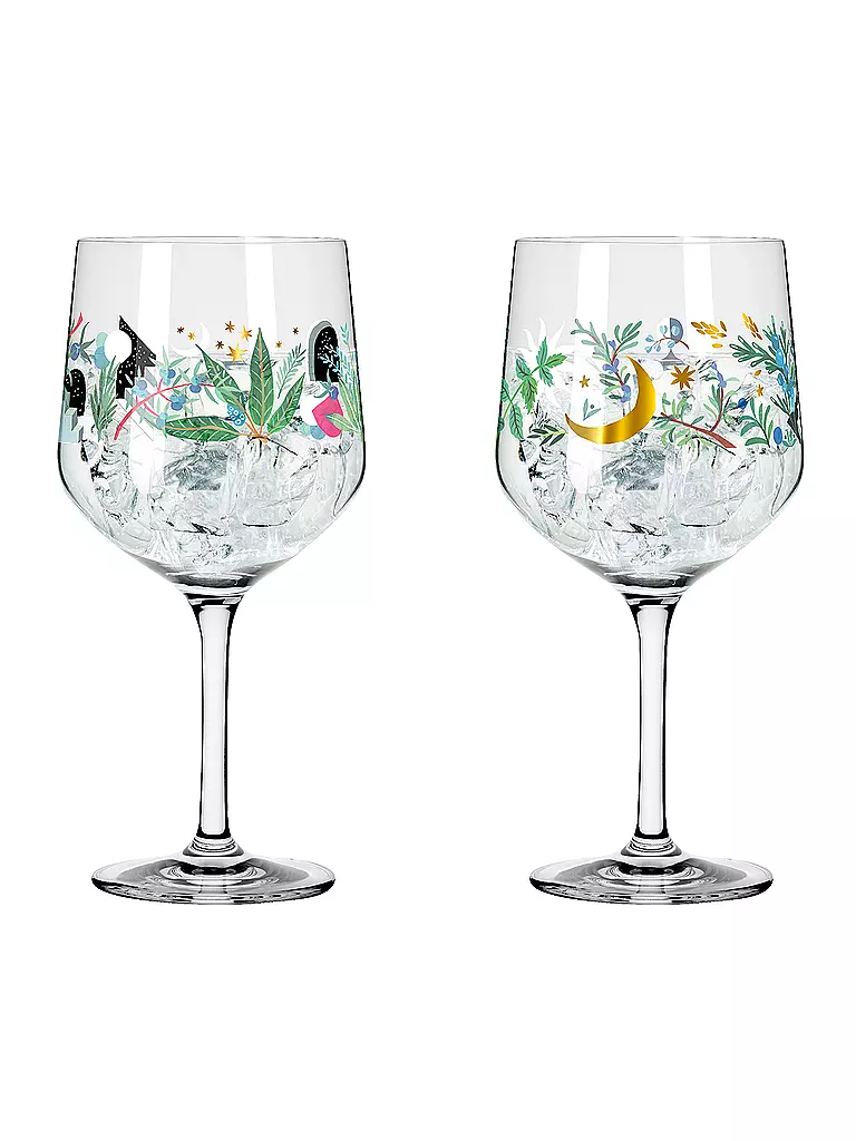 RITZENHOFF Gin Glas 2-er Set BOTANIC GLAMOUR #7 #8 Good Wives bunt