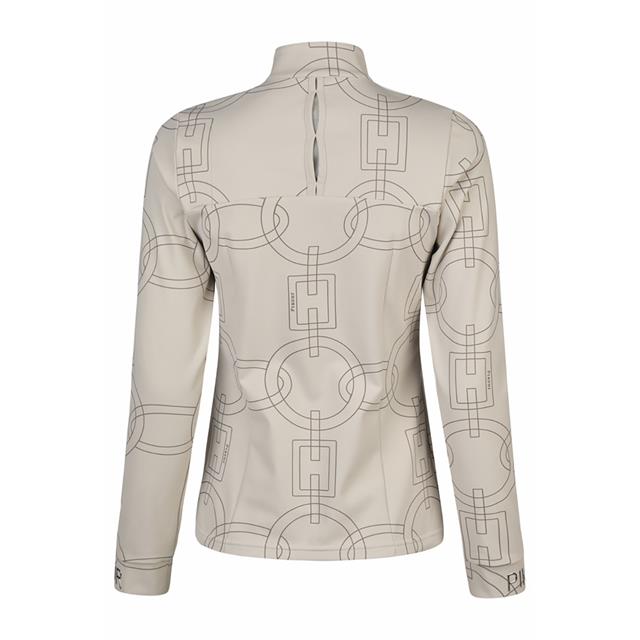 Trainingsshirt Pikeur Selection Print Lichtgrijs