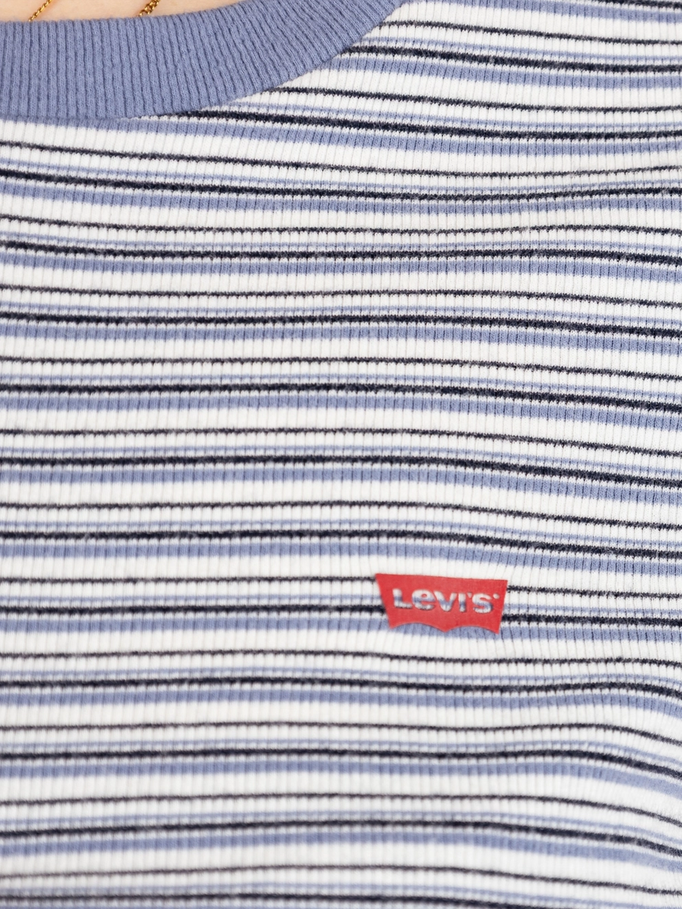 Levi's Essential Sporty T-Shirt meg stripe cloud da