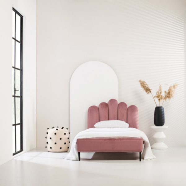 Kidsmill Shell Tender  Bed Salmon 90 x 200 cm
