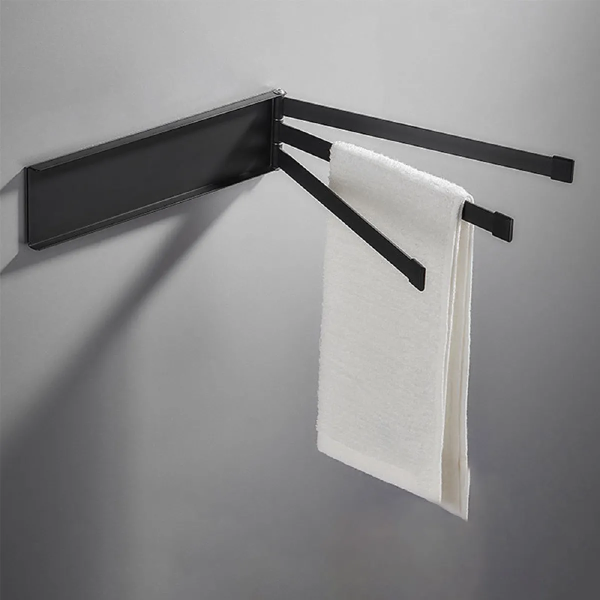 Porte-serviettes pivotant Universal - Acier inox