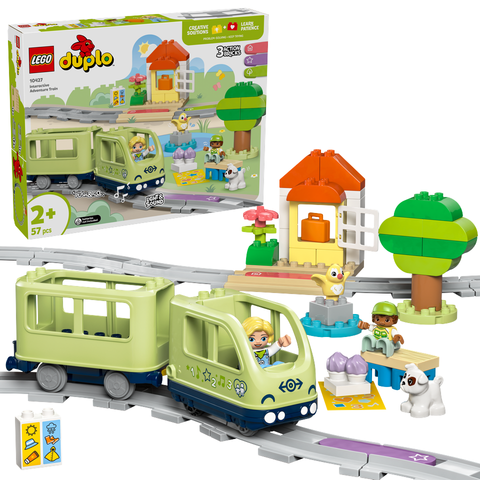 LEGO - DUPLO Town - Interaktivt Oplevelsestog (10427)