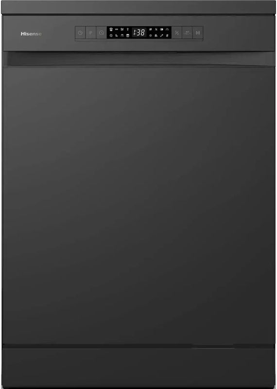 Hisense - HS622E90B - Vrijstaande Vaatwasser - Zwart - 60 Cm - 13 Couverts - 47 Db - Energieklasse E