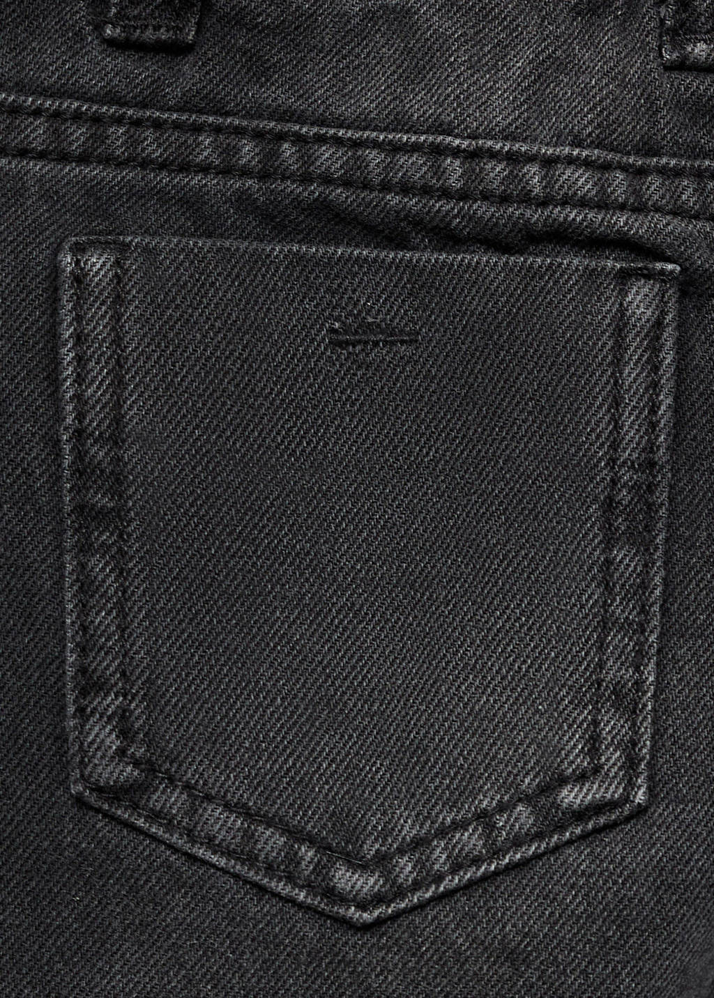 Mango Kids straight leg jeans donkergrijs