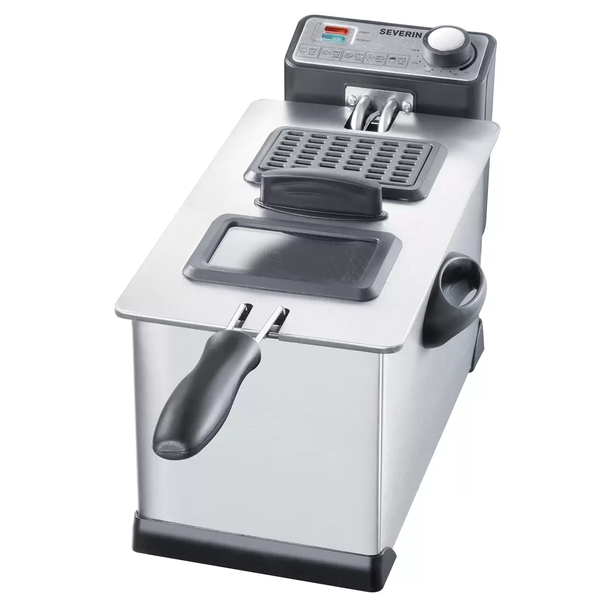 Fritteuse Severin FR2431 Silber