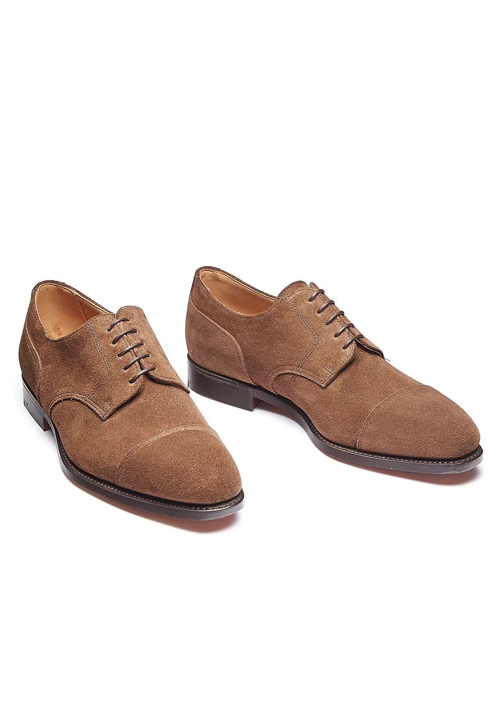 DERBY ASCOT CUIR VELOURS MARRON
