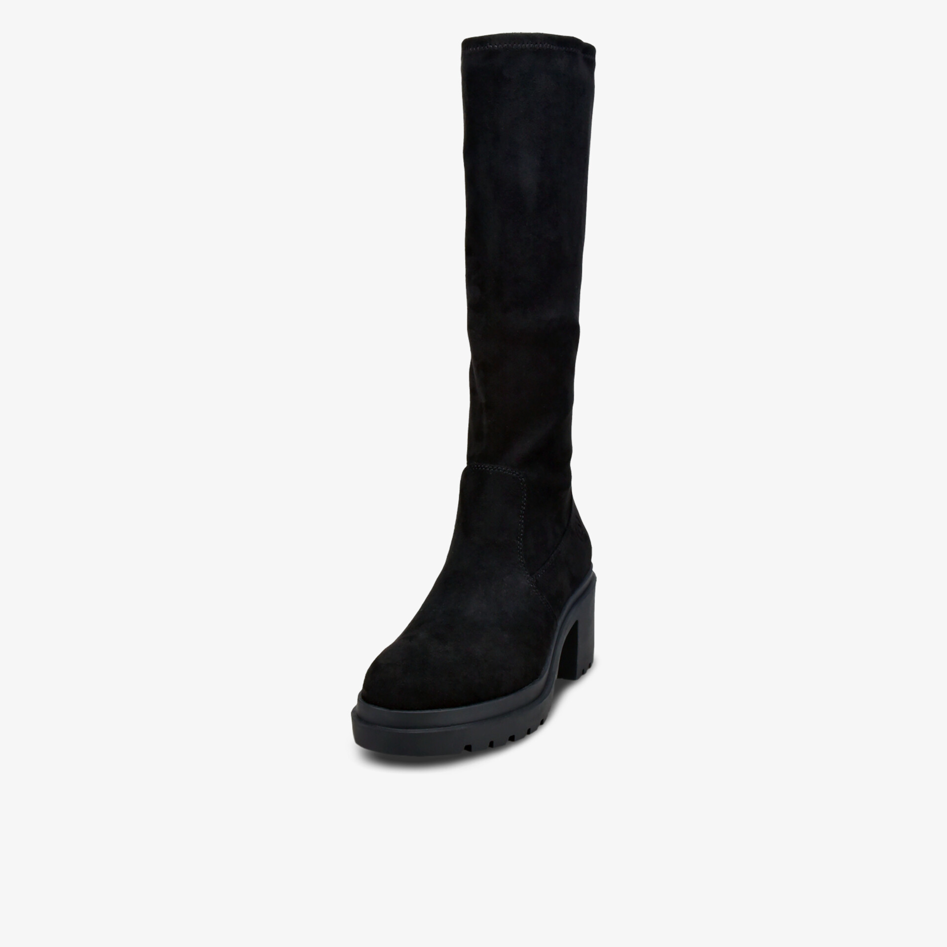bugatti Damen Langschaftstiefel schwarz