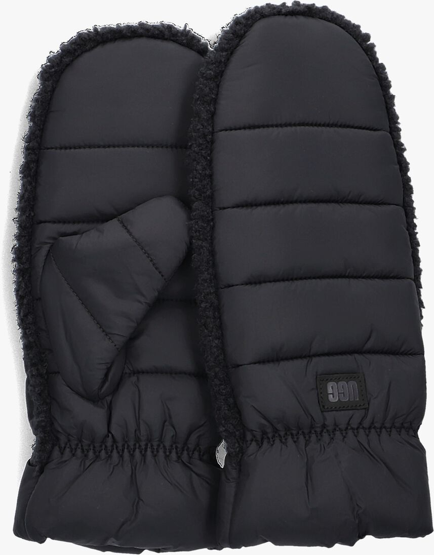zwarte ugg handschoenen aw uggfluff mitten