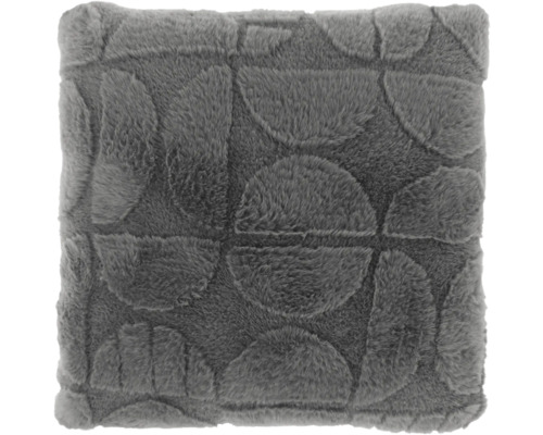 Decoratief kussen Milan 45x45 cm donkergrijs