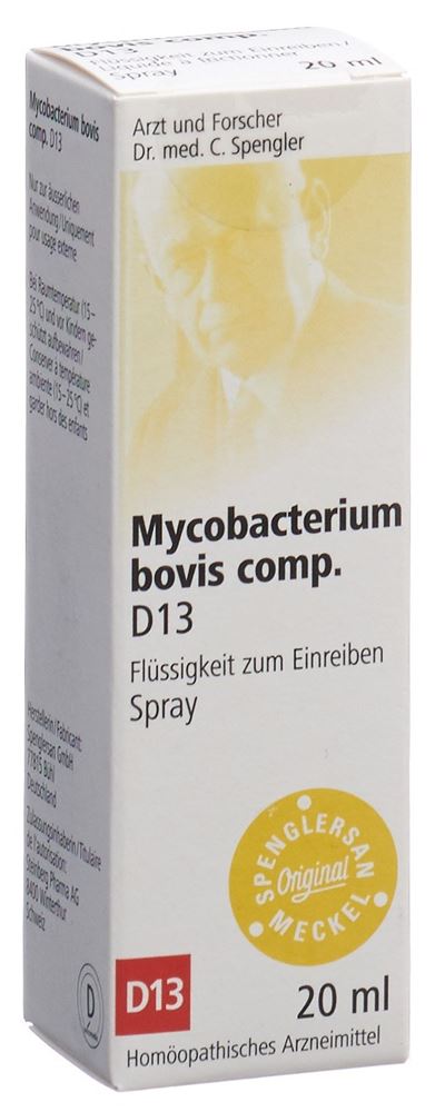 Spenglersan Mycobacterium bovis comp. Spray 13 D Classic Spray 20 ml