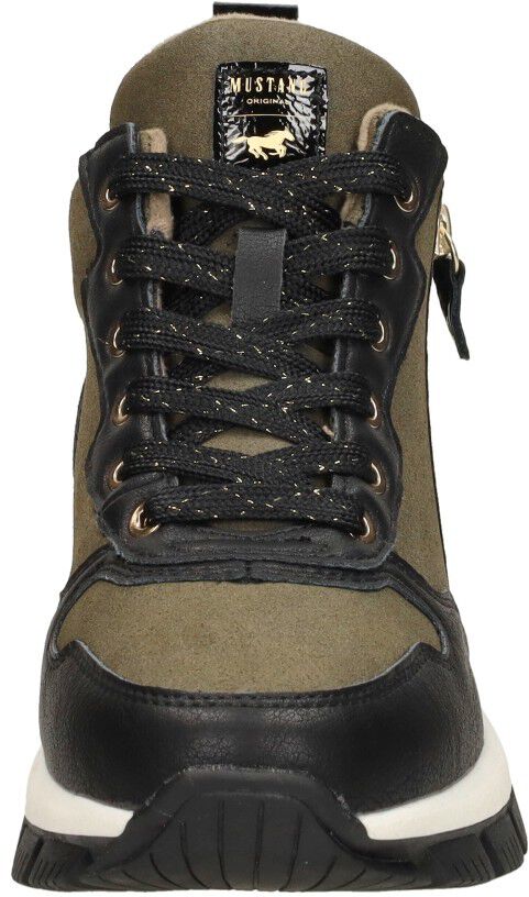Mustang Sneakers Hoog groen